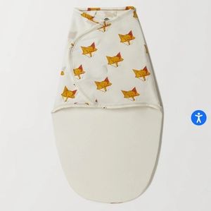 Nested Bean Swaddle with Fox Print